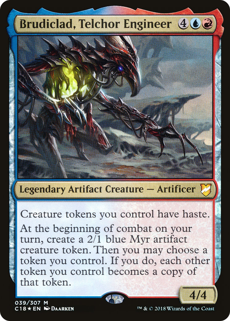 Brudiclad, Telchor Engineer (039) Foil - Commander 2018