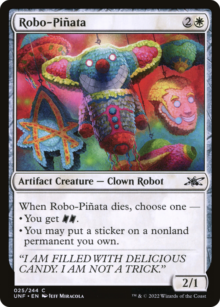 Robo-Pinata (025) - Unfinity