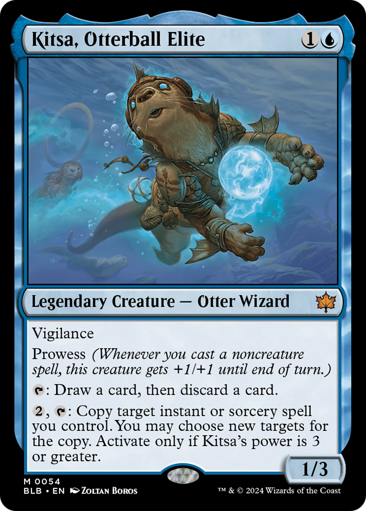 Kitsa, Otterball Elite [Bloomburrow] Foil