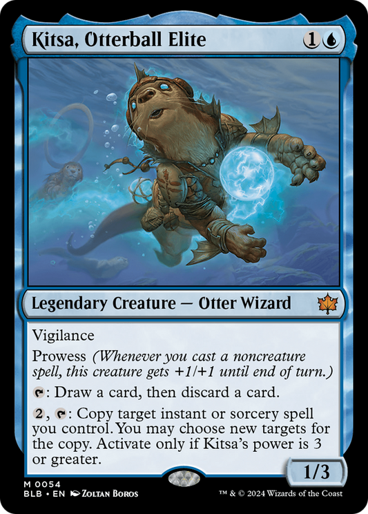 Kitsa, Otterball Elite [Bloomburrow] Foil
