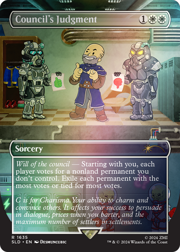 Council's Judgment (1635★) Foil - Secret Lair Drop