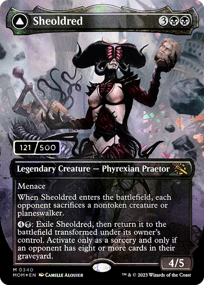 Sheoldred (Serial Numbered) (340) Foil - March of the Machine