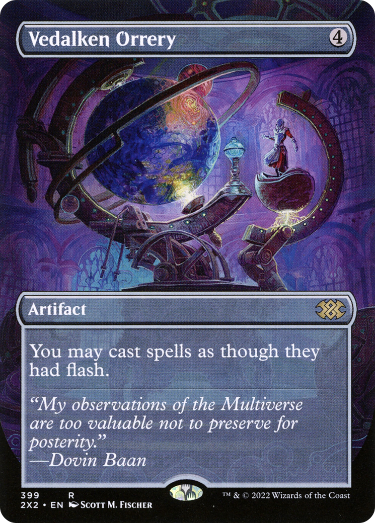 Vedalken Orrery (Borderless) (399) Foil - Double Masters 2022