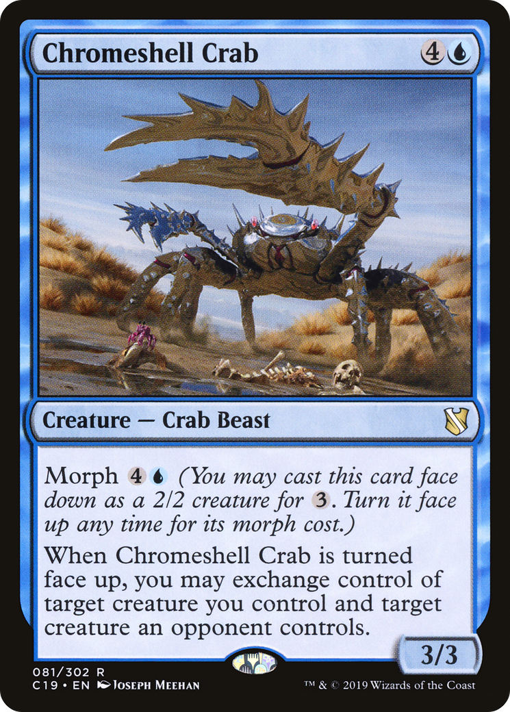 Chromeshell Crab (081) - Commander 2019