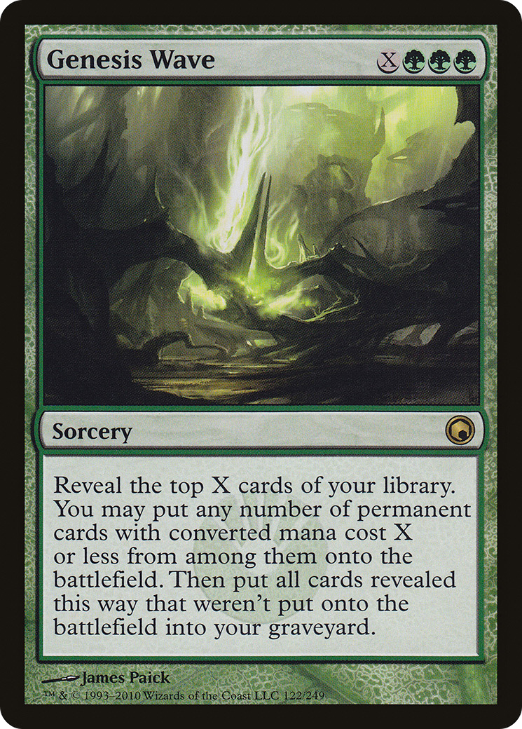 Genesis Wave (122) Foil - Scars of Mirrodin