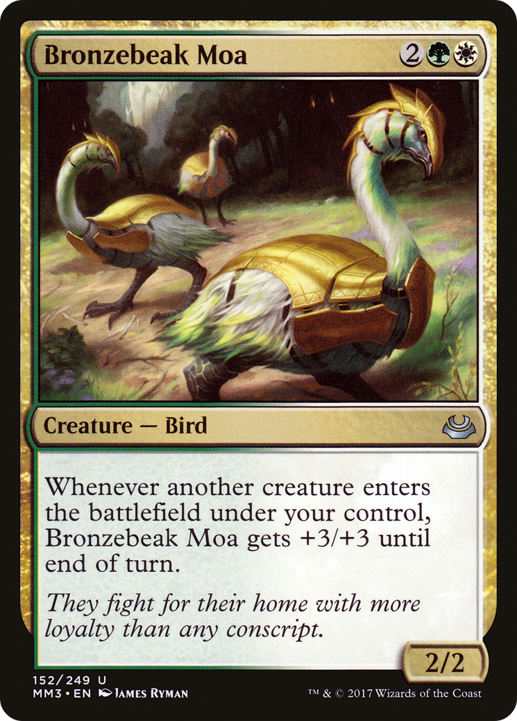 Bronzebeak Moa (152) Foil - Modern Masters 2017