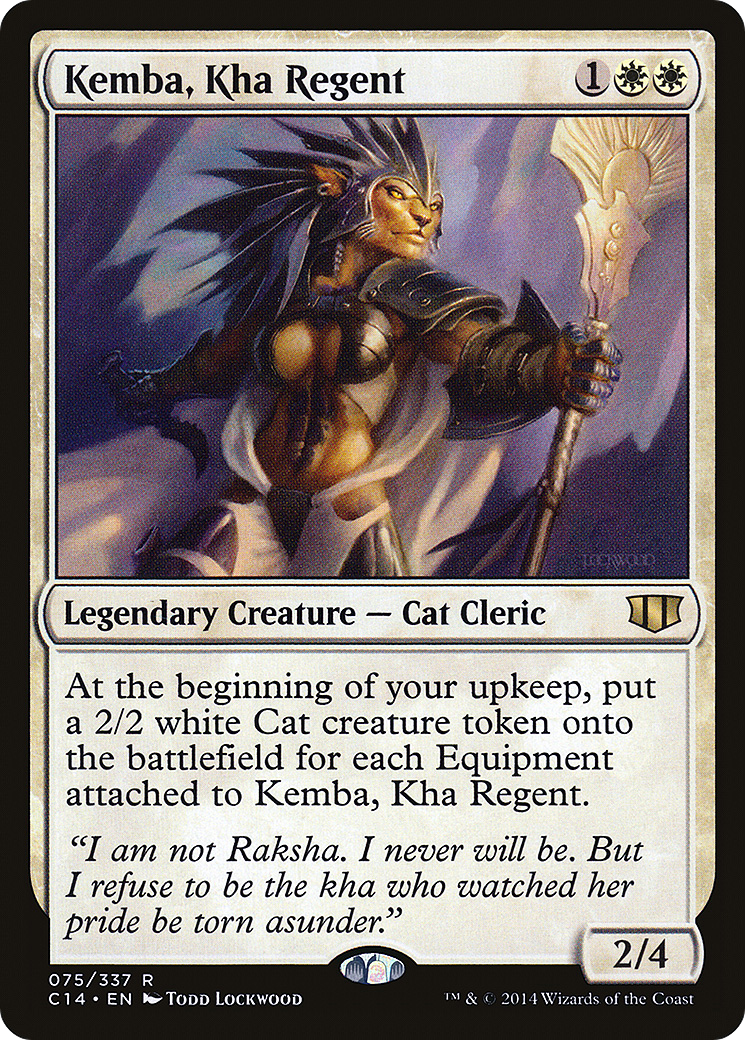 Kemba, Kha Regent (075) - Commander 2014