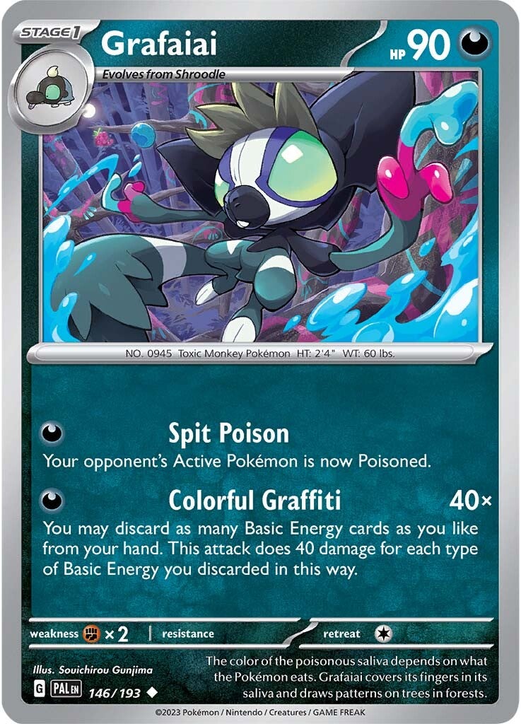 Grafaiai (146/193) [Scarlet & Violet: Paldea Evolved] | Silver Goblin