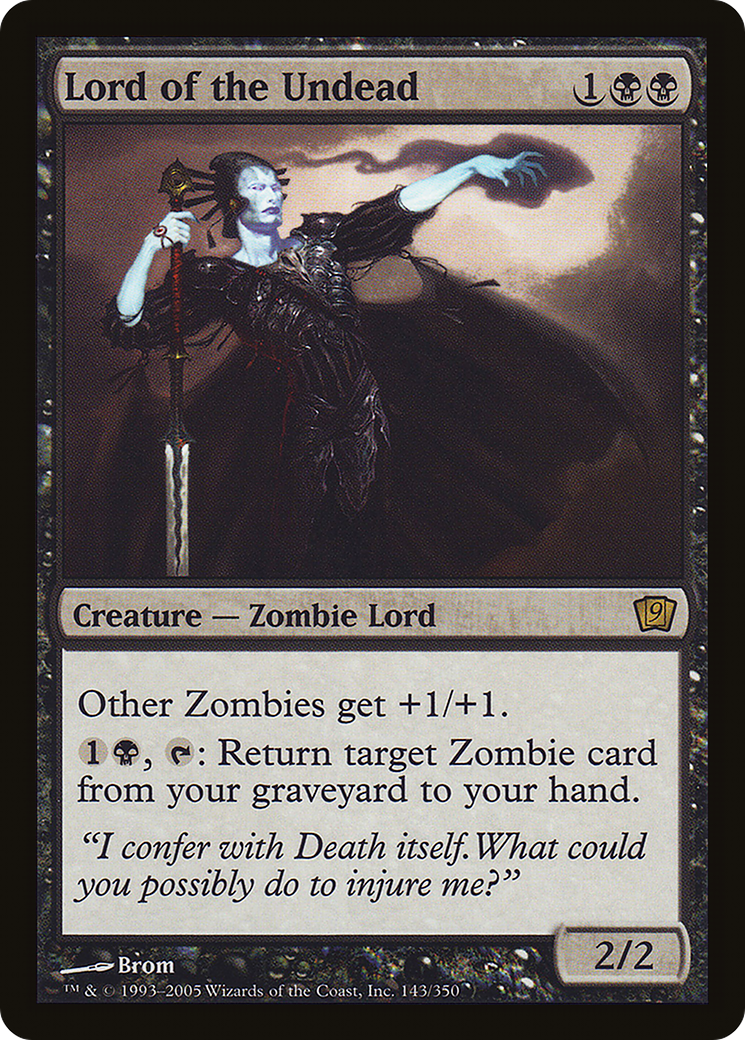 Lord of the Undead (143) - Ninth Edition