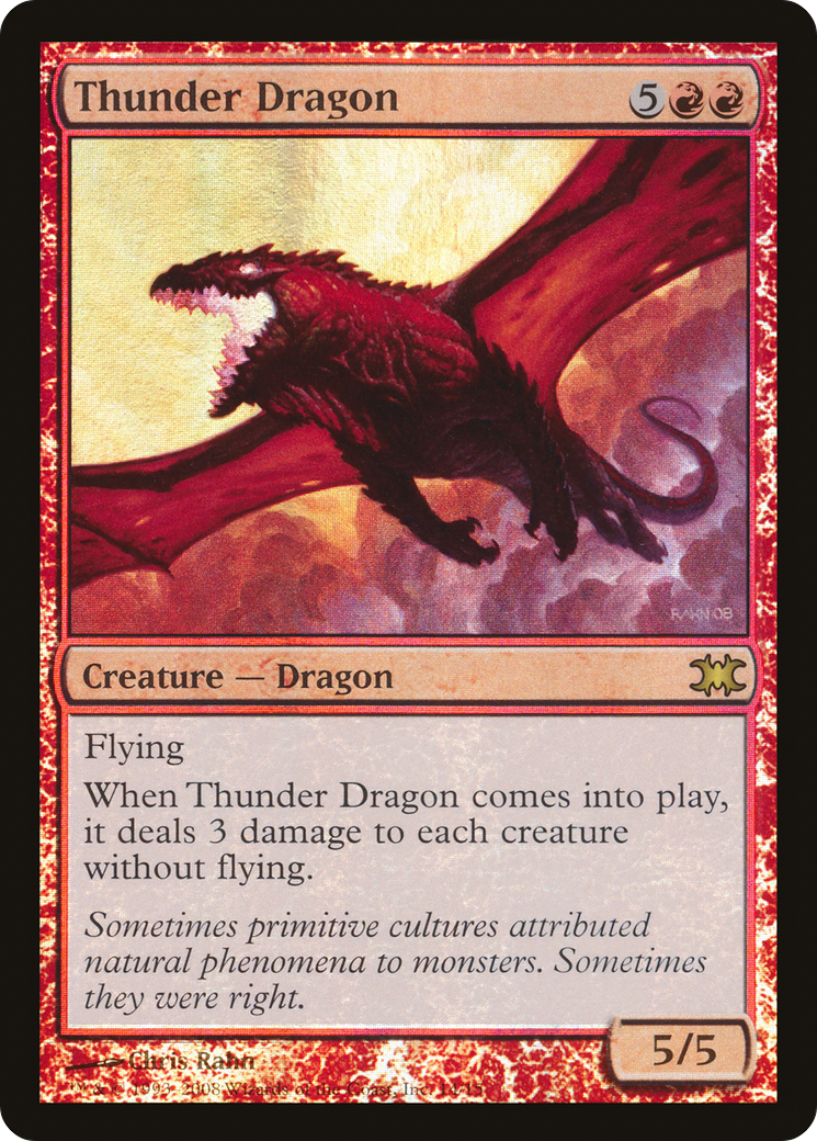 Thunder Dragon (014) Foil - From the Vault: Dragons