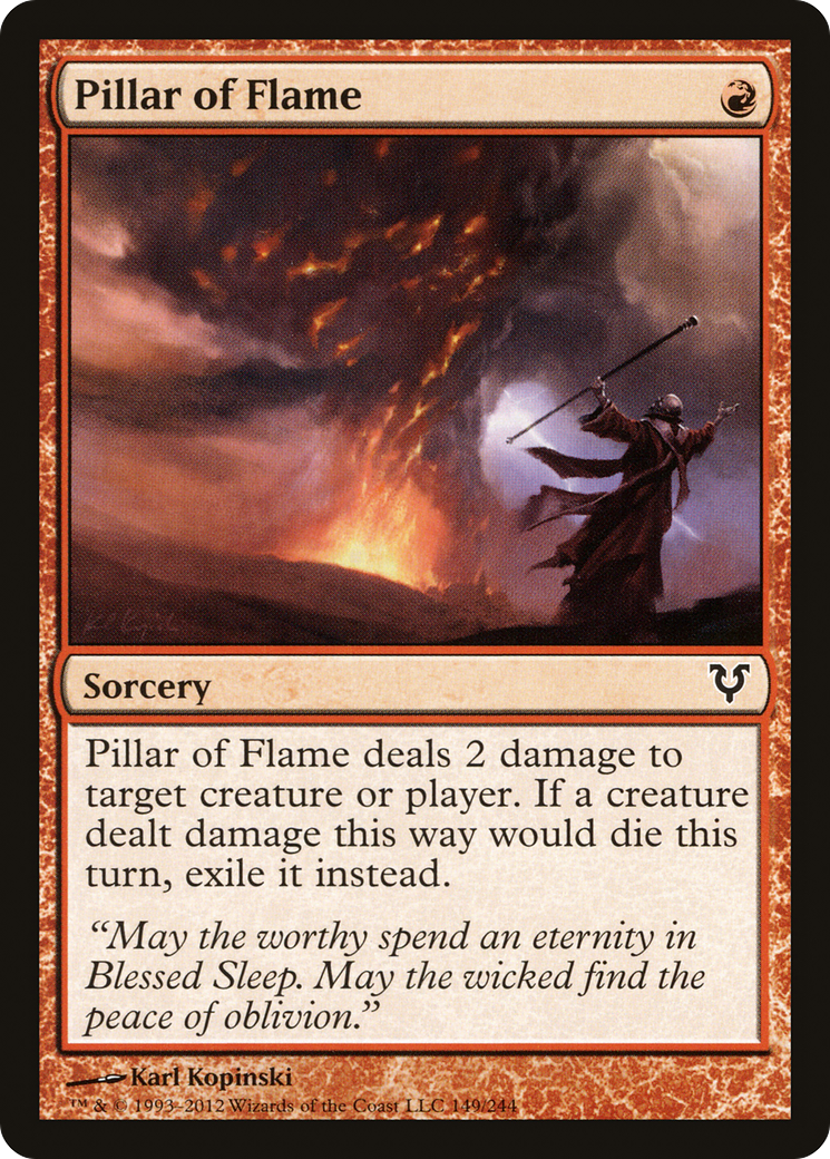 Pillar of Flame (149) - Avacyn Restored