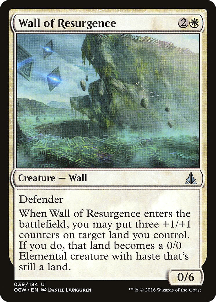 Wall of Resurgence (039) Foil - Oath of the Gatewatch
