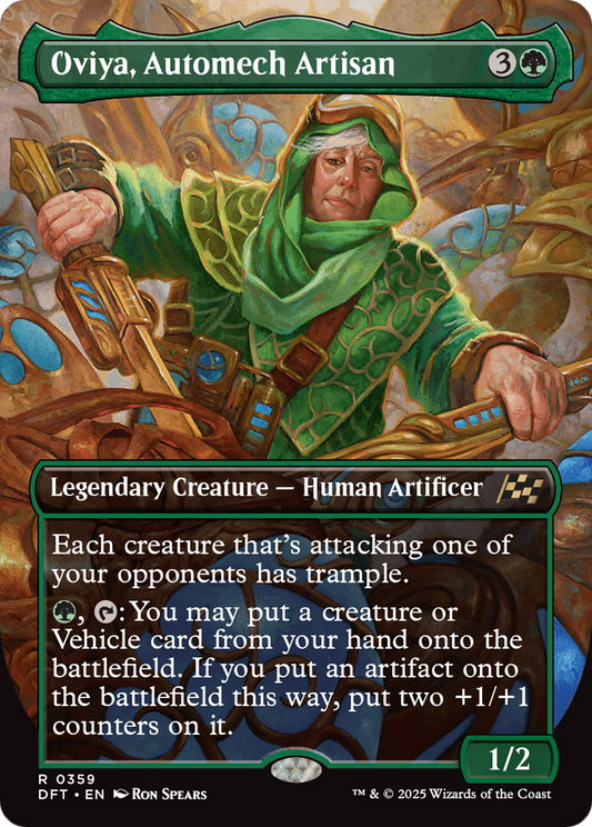 Oviya, Automech Artisan (Borderless) Foil (359) - Aetherdrift