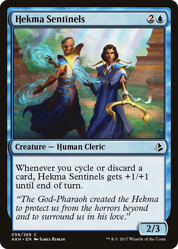 Hekma Sentinels (056) Foil - Amonkhet