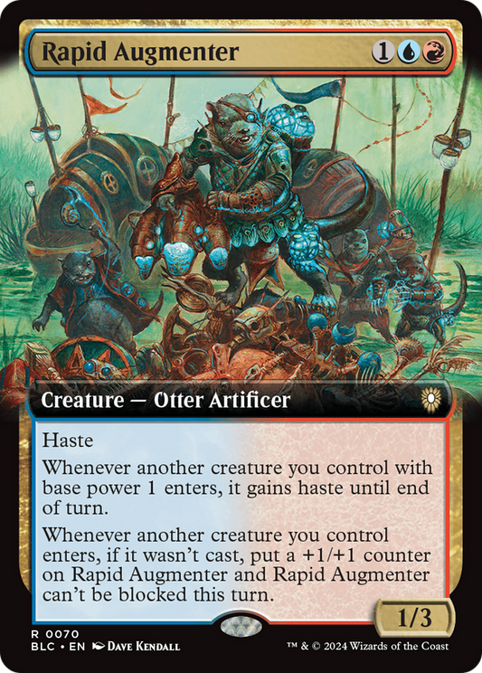 Rapid Augmenter (Extended Art) [Bloomburrow Commander] Foil