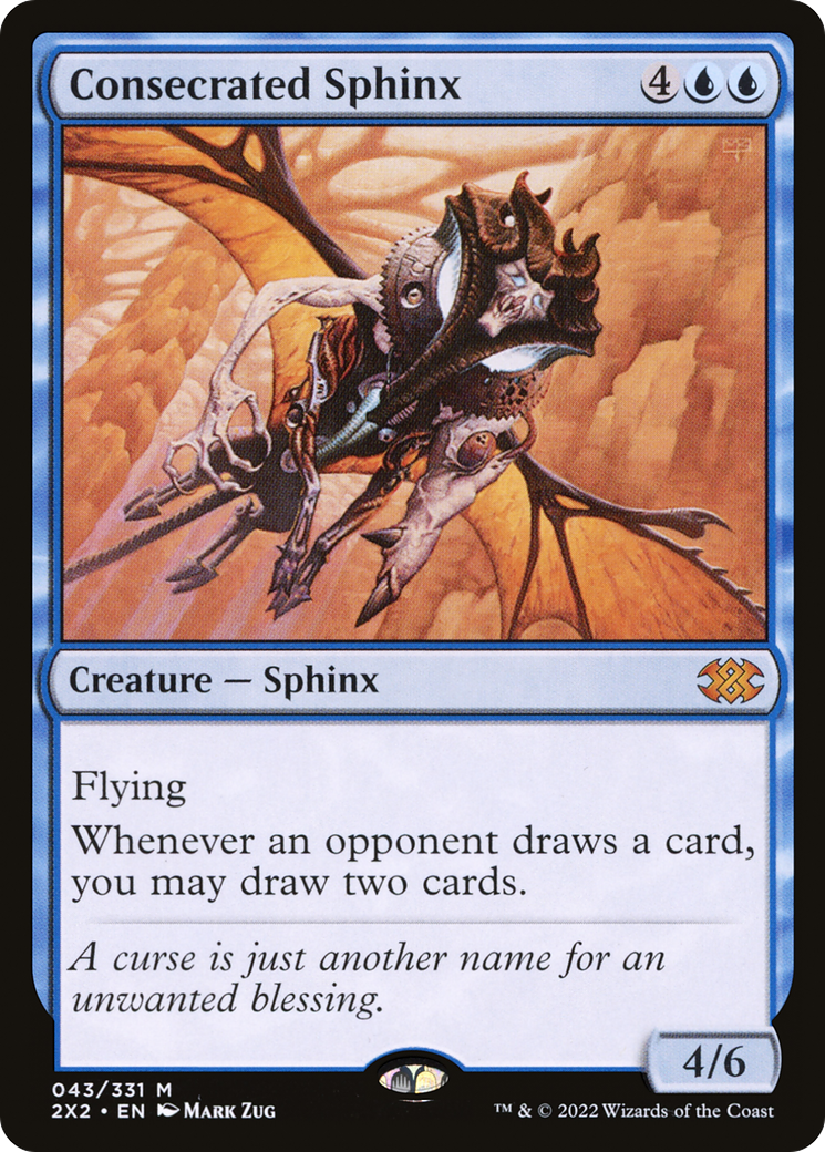 Consecrated Sphinx (043) Foil - Double Masters 2022