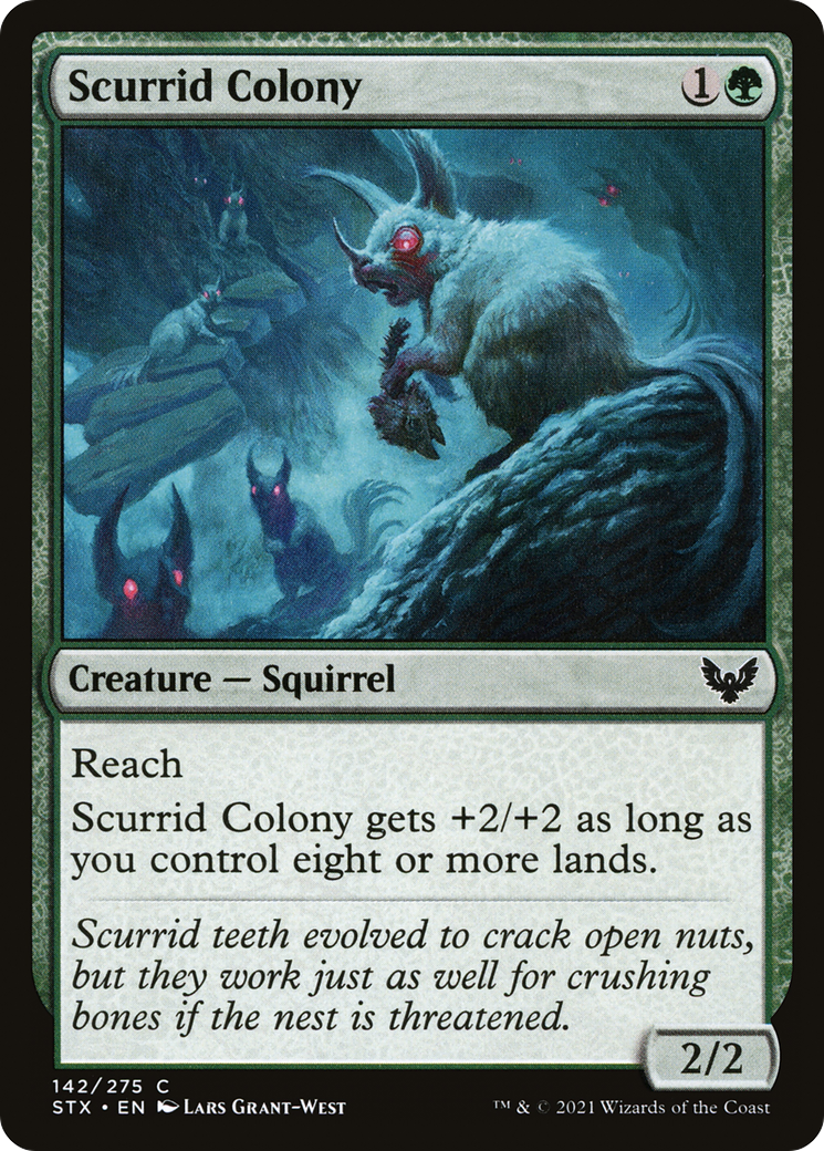 Scurrid Colony (142) - Strixhaven: School of Mages