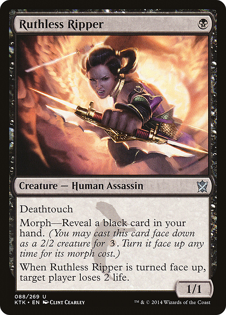 Ruthless Ripper (088) - Khans of Tarkir