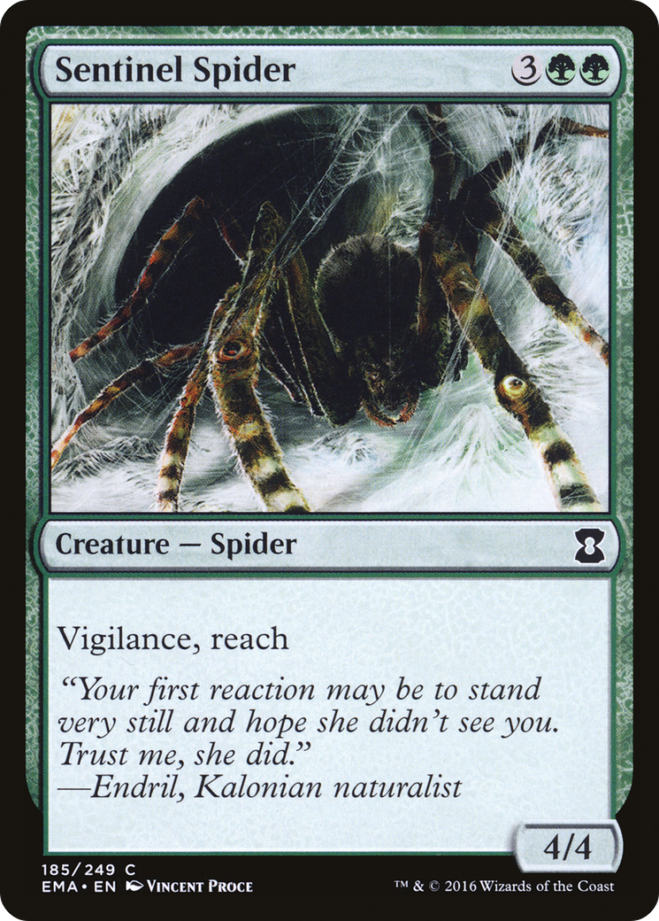 Sentinel Spider (185) - Eternal Masters