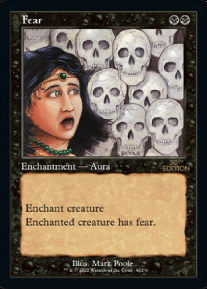 Fear (Retro) (402) - 30th Anniversary Edition
