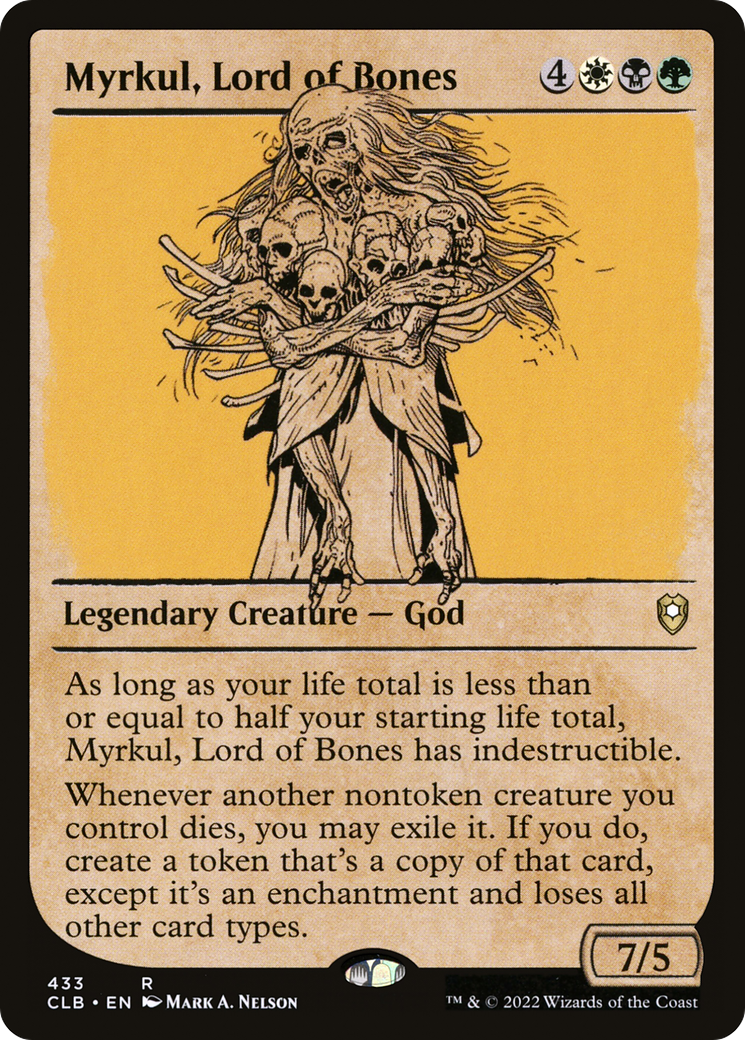 Myrkul, Lord of Bones (Showcase) (433) - Commander Legends: Battle for Baldur's Gate