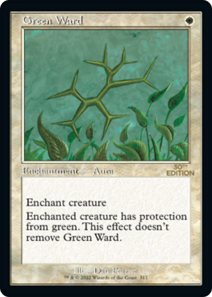 Green Ward (Retro) (317) - 30th Anniversary Edition