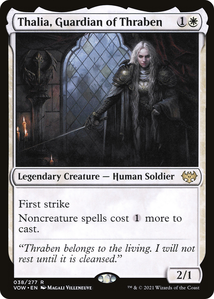 Thalia, Guardian of Thraben (038) Foil - Innistrad: Crimson Vow