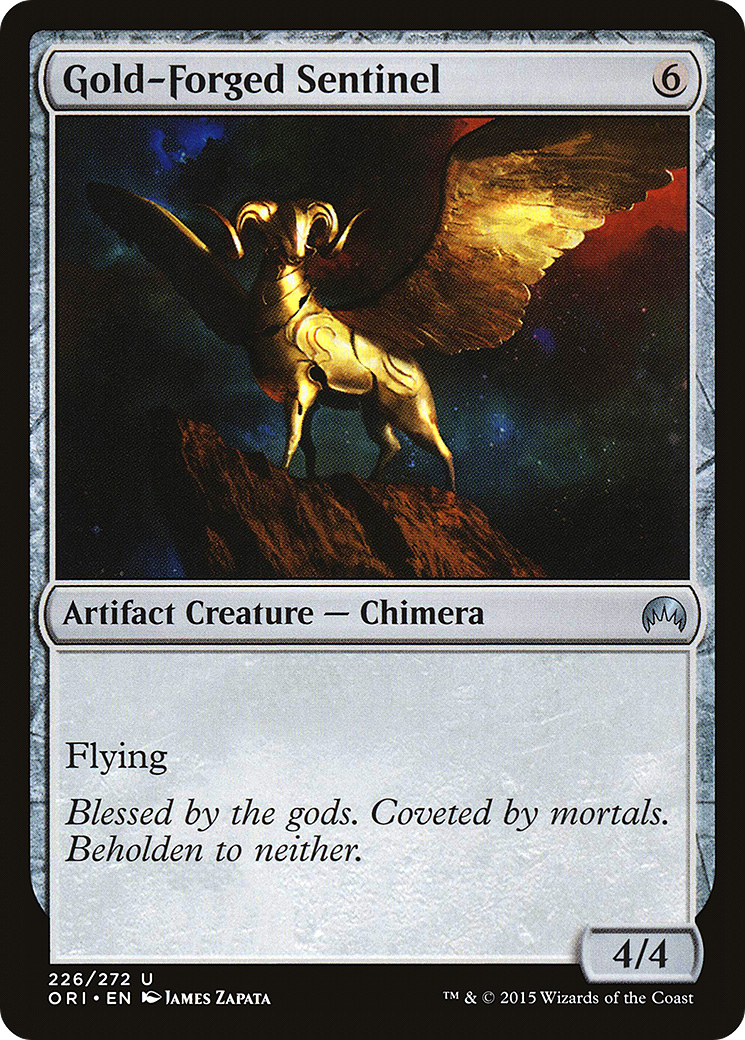 Gold-Forged Sentinel (226) - Magic Origins