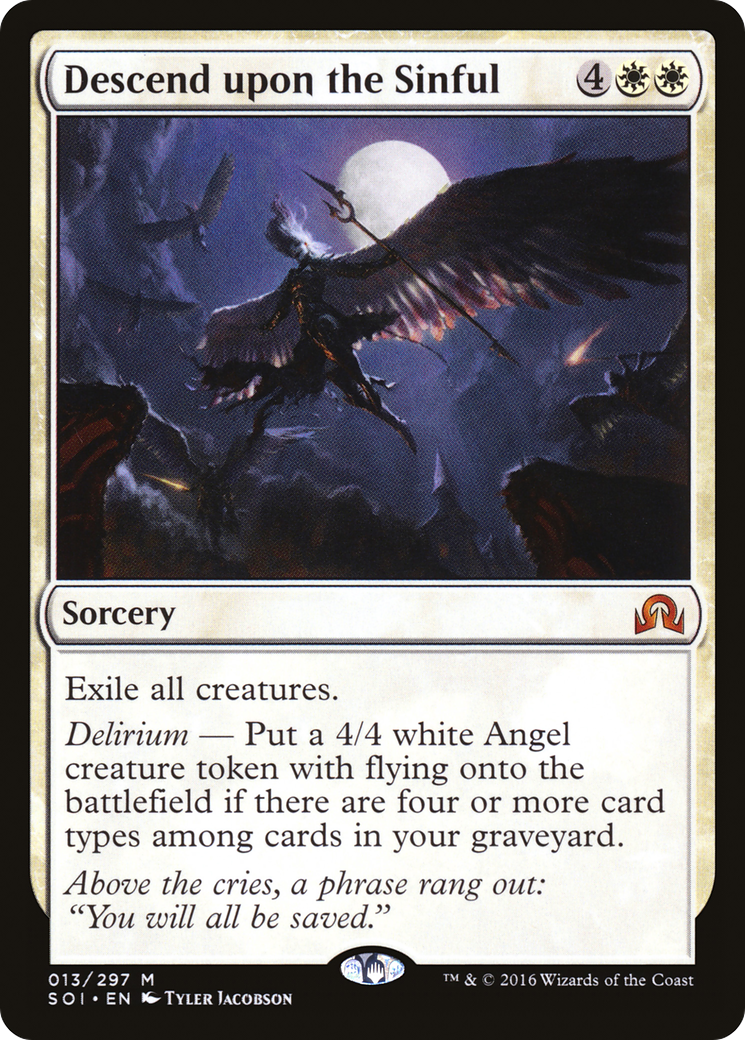 Descend upon the Sinful (013) - Shadows over Innistrad