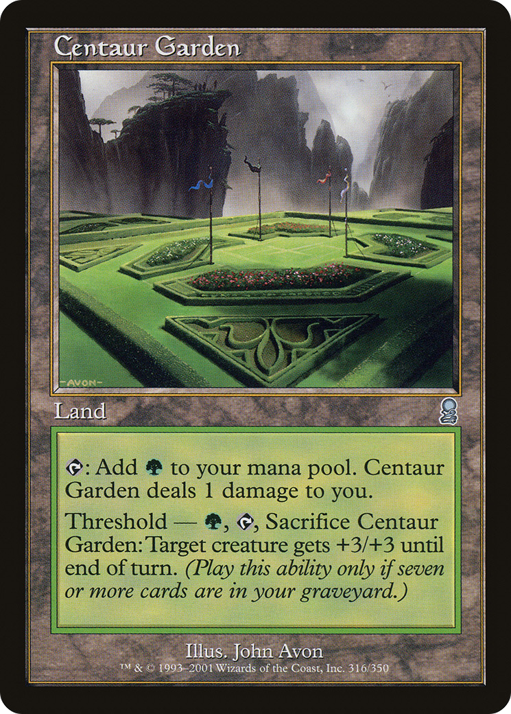 Centaur Garden [Odyssey] Foil