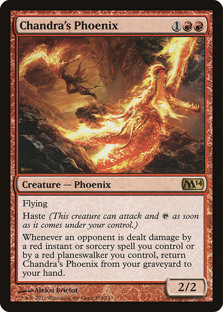 Chandra's Phoenix [Magic 2014] | Silver Goblin