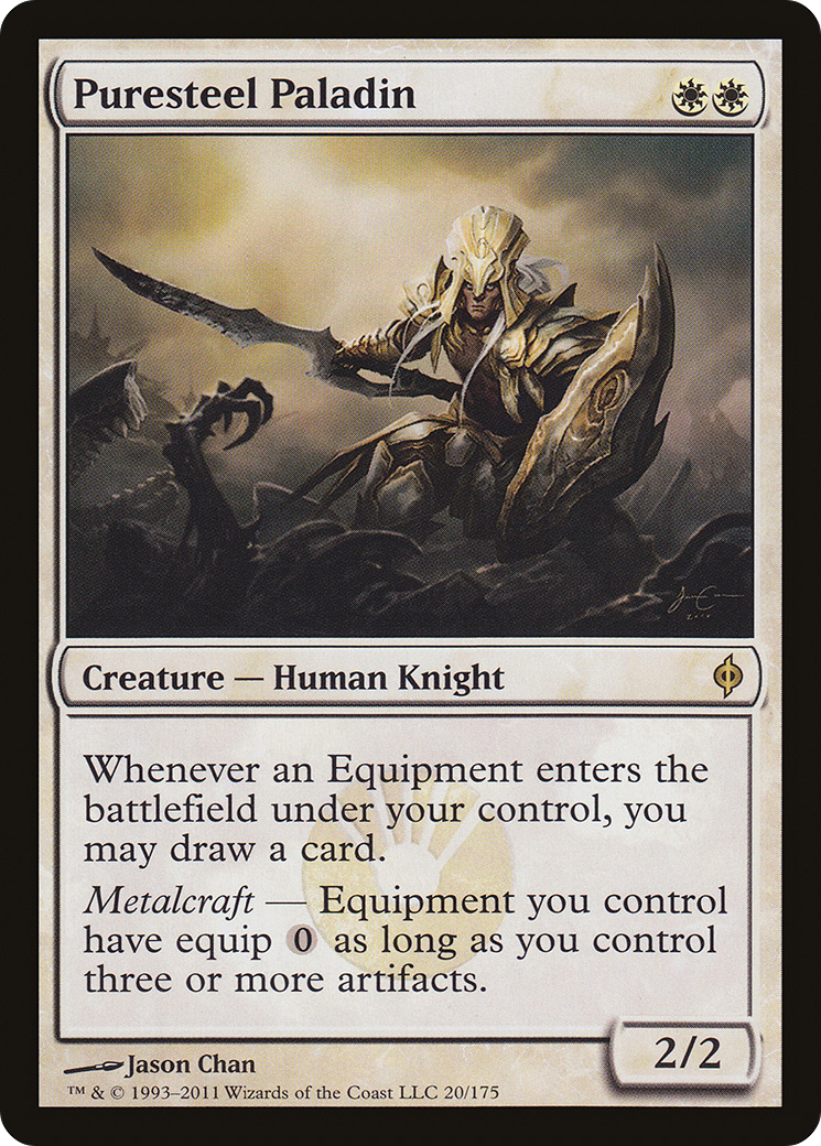 Puresteel Paladin (020) - New Phyrexia