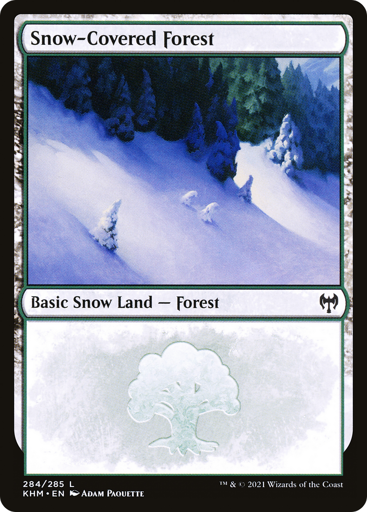 Snow-Covered Forest (284) - Kaldheim