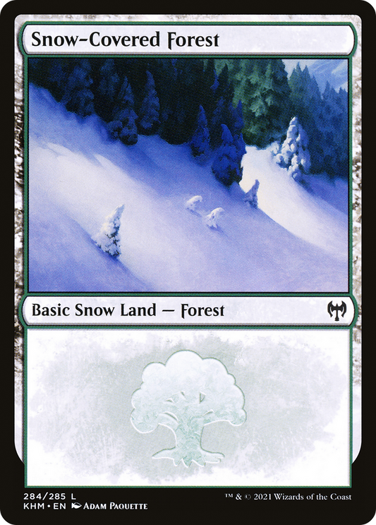 Snow-Covered Forest (284) - Kaldheim