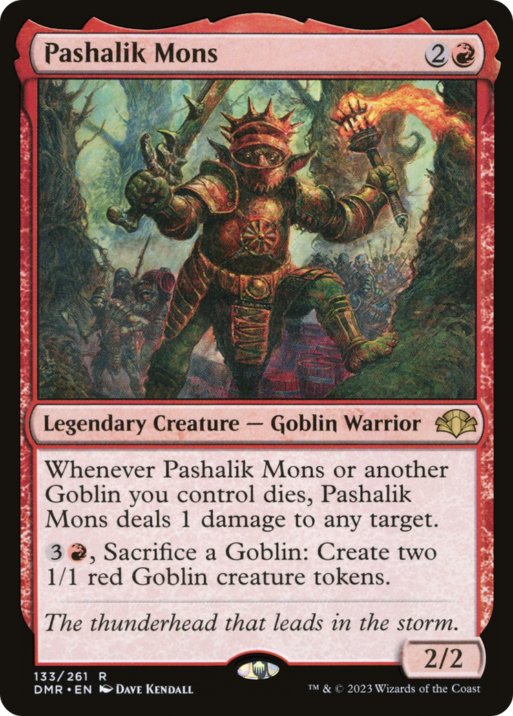Pashalik Mons [Dominaria Remastered] Foil