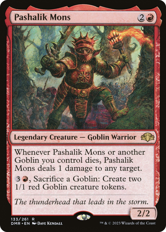 Pashalik Mons [Dominaria Remastered] Foil