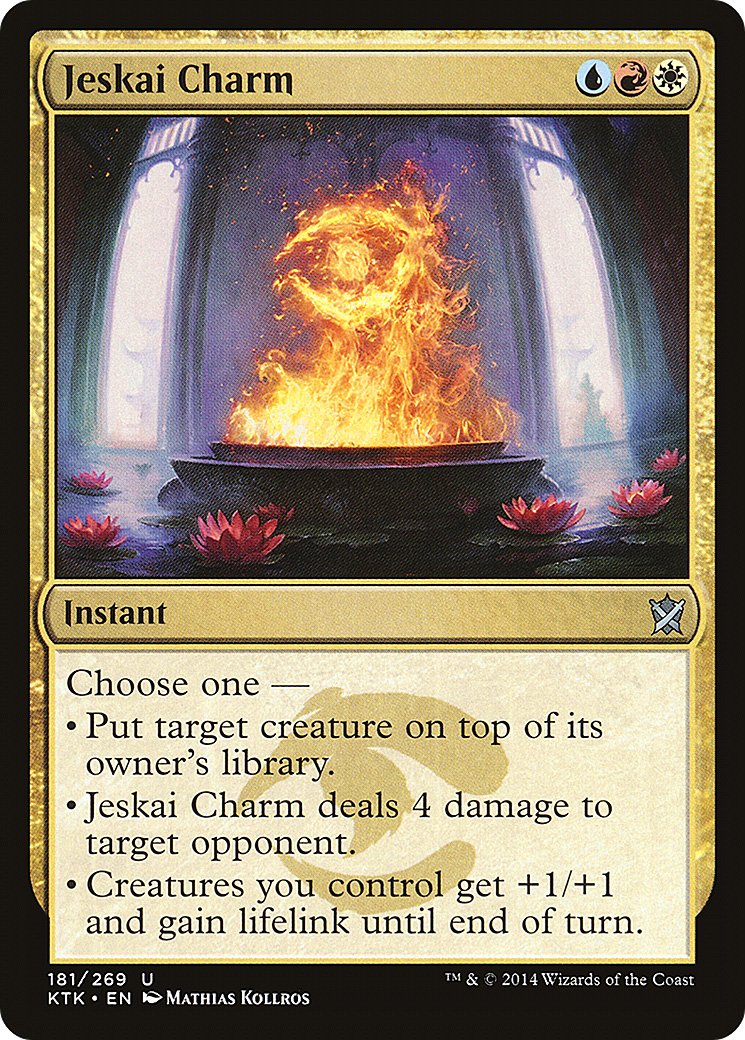 Jeskai Charm (181) Foil - Khans of Tarkir