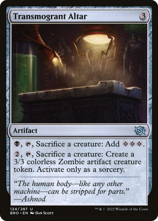 Transmogrant Altar [The Brothers' War] Foil