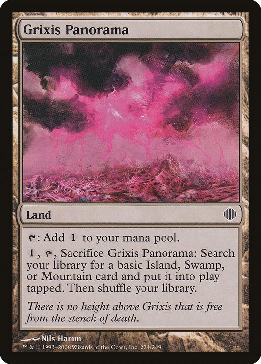 Grixis Panorama (224) - Shards of Alara