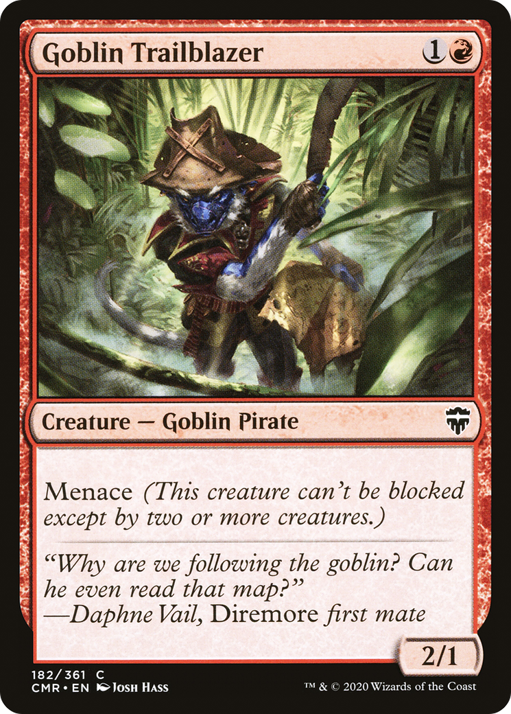 Goblin Trailblazer (182) Foil - Commander Legends