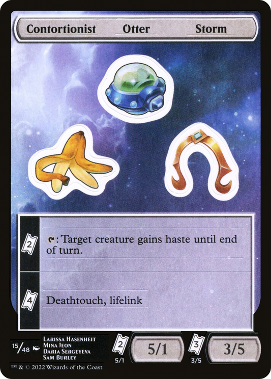 Contortionist Otter Storm [Unfinity Stickers]