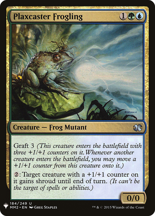 Plaxcaster Frogling (MM2-184) - The List