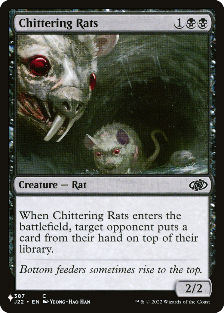 Chittering Rats [The List Reprints] | Silver Goblin