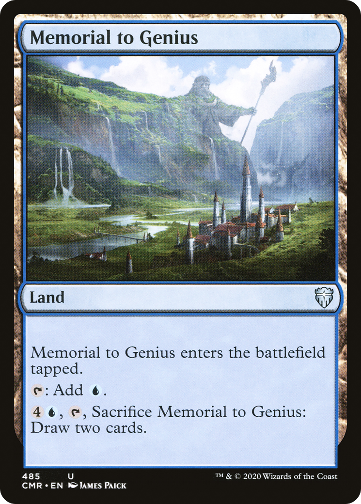 Memorial to Genius (485) - Commander Legends