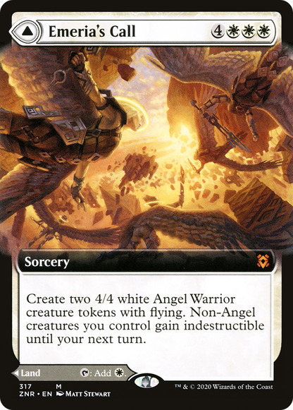 Emeria's Call (Extended Art) (317) - Zendikar Rising