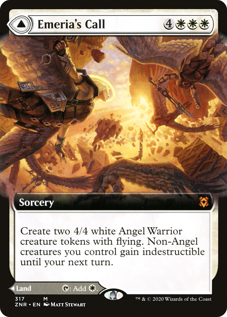 Emeria's Call (Extended Art) (317) - Zendikar Rising