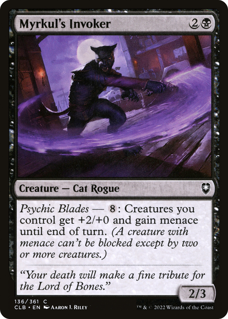 Myrkul's Invoker (136) Foil - Commander Legends: Battle for Baldur's Gate