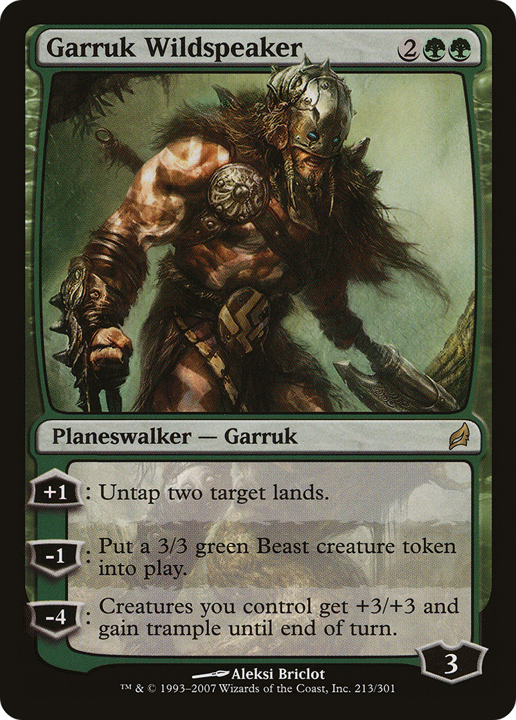 Garruk Wildspeaker (213) - Lorwyn