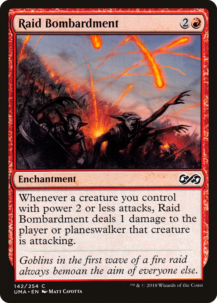 Raid Bombardment (142) Foil - Ultimate Masters