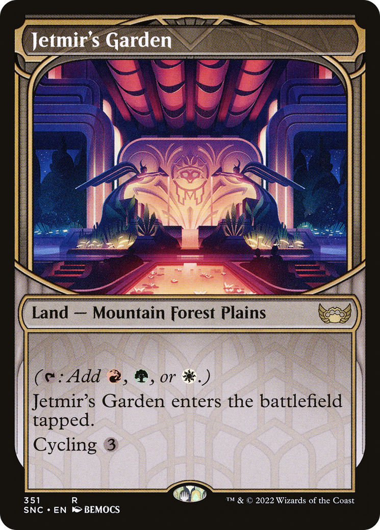 Jetmir's Garden (Showcase) (351) Foil - Streets of New Capenna